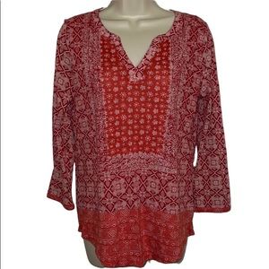 Lucky Brand Boho Top in Size Small